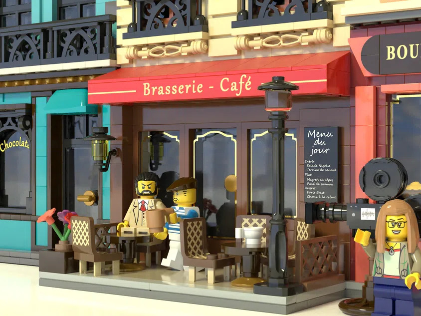 LEGO Ideas Movie Set Cafe