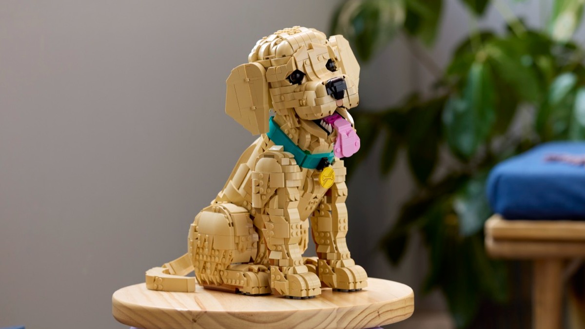 LEGO designer says Golden Retriever Puppy was a 'huge step' for him