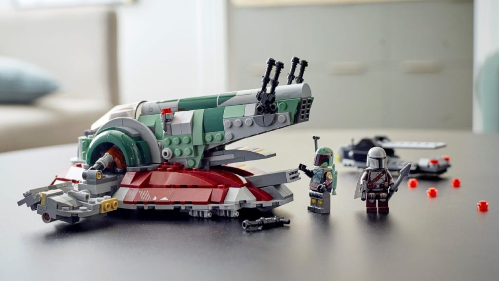 LEGO Star Wars 75312 Boba Fetts Starship lifestyle resized featured 1024x576