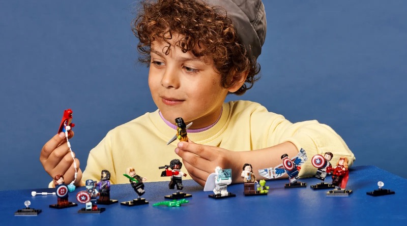 The LEGO Marvel Collectible Minifigures were based on more than just concept art