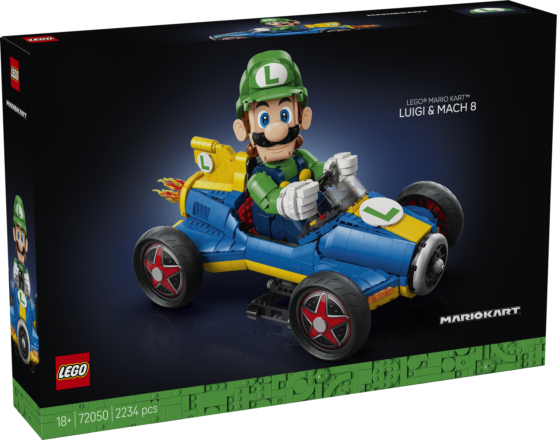 LEGO Mario Kart 72050 Luigi Mach 8 5