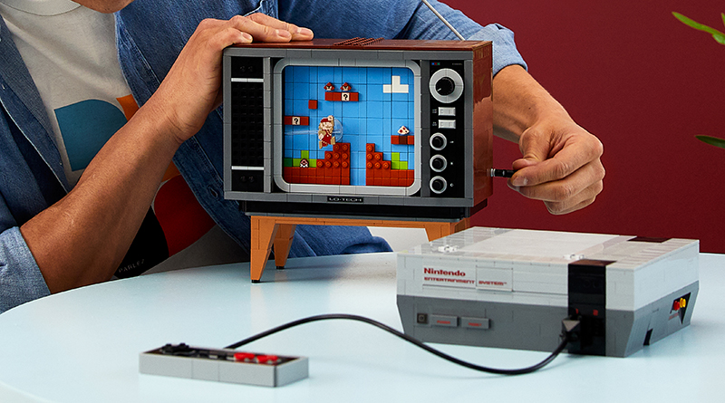 LEGO Super Mario 71374 Nintendo Entertainment System back at LEGO.com