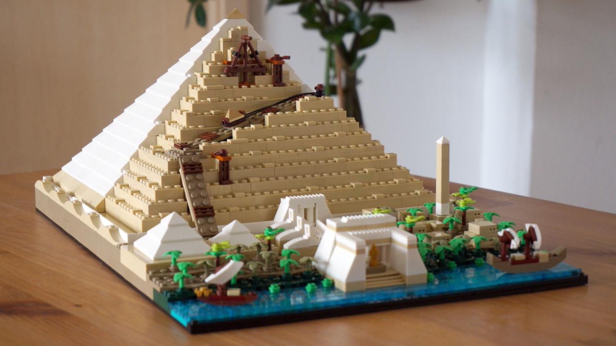LEGO Architecture 21058 Great Pyramid of Giza mod featured